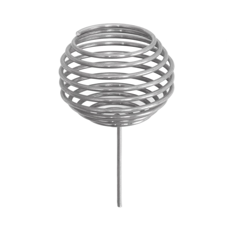 100pcs Fertilizer Mesh Basket Stainless Steel Garden Nutrition Cups Small