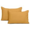 Imperial Rooms Pillow Cases 2 Pack Brushed Microfibre Pillow Covers