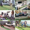 Eleko Meyar Golf Putting Mat, Portable Indoor Putting Green, includes