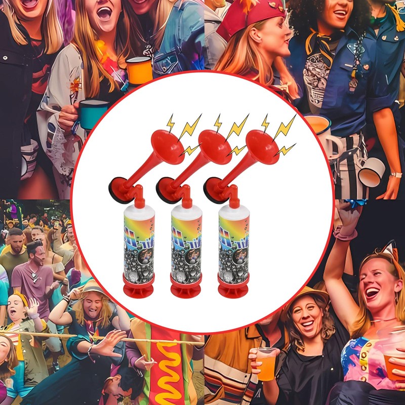 3 Pcs Air Horn, Air Horn Handheld Loud Noise Maker