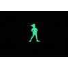 Peter Pan Standing Silhouette ~ Glow In The Dark Waterproof