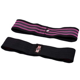 FIGHTSENSE Resistance Bands for Women Butt and Legs, Booty Band, Workout Bands Resistance for Booty, Fitness Bands for Hip, Glute, Circle Peach Booty Squat Lunge Gym (Black, L/XL)