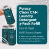 Puracy Liquid Laundry Detergent Clean Can Refill - Enzyme-Powered Liquid