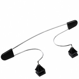 Stainless Steel Car Headrest Coat Hanger for Jackets, Suits & Shirts – Curved Metal Clothes Holder for Vehicle Organization