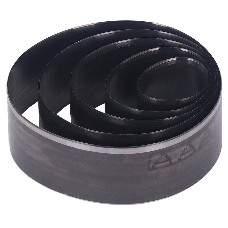 5PCS Leather Die Cutter Egg Shape Oval 20‑60mm Punching Die