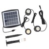 Outdoor Solar Lawn Lights Waterproof 2200mAh Battery Warm White Light