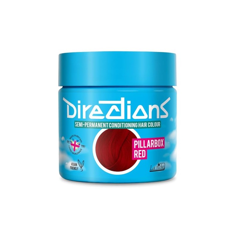 La Riche Directions Hair Colour - Pillarbox Red 88ml Tub