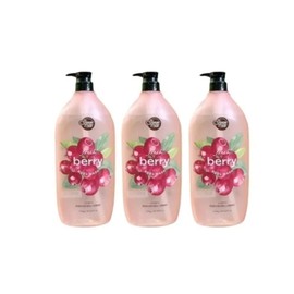 Shower Mate Fresh Body Wash Cranberry 1.2kg 3pcs / 샤워메이트 프레시 바디워시 크랜베리1.2kg 3개