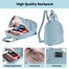ZURV Small Backpack for Women Lightweight Backpack Purse Circle Waterproof