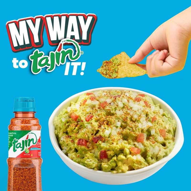 Tajín Clásico Reduced Sodium Seasoning 5 oz (Pack of 1)