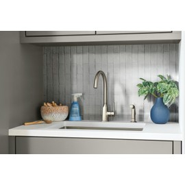 Peerless Ezra Single-Handle Kitchen Sink Faucet with Side Sprayer, Stainless P199152LF-SS