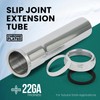 Highcraft 1-1/2” x 8” Slip Joint Extension Tube Chrome Plated