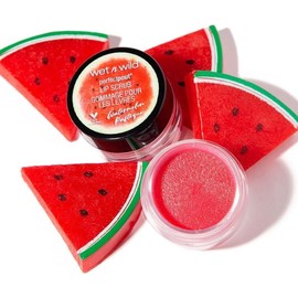 Wet n Wild Lip Scrub Watermelon – Exfoliante Labial con Aroma a Sandía, Suaviza e Hidrata, Elimina Células Muertas y Prepara los Labios para el Maquillaje, Vegano y Cruelty Free