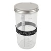 Sourdough Bread Starter Kit 34oz Glass Jar with Lid Date