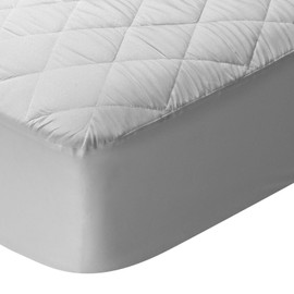 Pikolin Home Padded Mattress Protector, Breathable Letto 90-90 x 190/200 cm Bianco