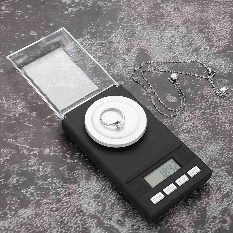 Mini Portable High Accuracy 0.001g Pocket Jewelry Scale with LED