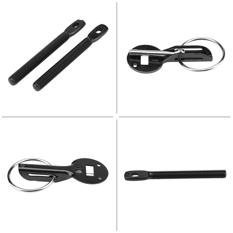 Hood Pin Lock, Universal Bonnet Pin Lock Quick Release Bonnet