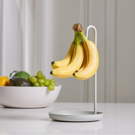 JAJU Banana Holder Tray 18x31.2CM Gray
