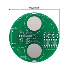 PATIKIL Soldering Practice Board, 4 Set Electronics Kit Prototype PCB Board DIY Welding Circuit LED Rotary Gyroscope SMT/SMD for Beginner Experiment Teaching
