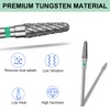 C12rtive Tapered Tungsten Steel Nail Cutter Bit, Nail Bits for