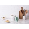 DII Kitchen Accessories Collection Ceramics, Cookie Jar, Aqua