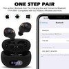 UrbanX True Wireless Bluetooth Earbuds + Charging Case, Black, Dual