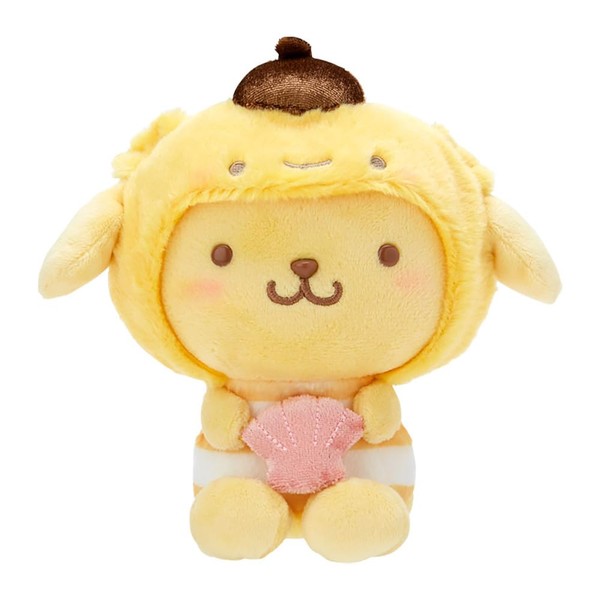 Sanrio 231525 Plush (Mizu no Ikimono) Pompom Pudding, Approx. Width