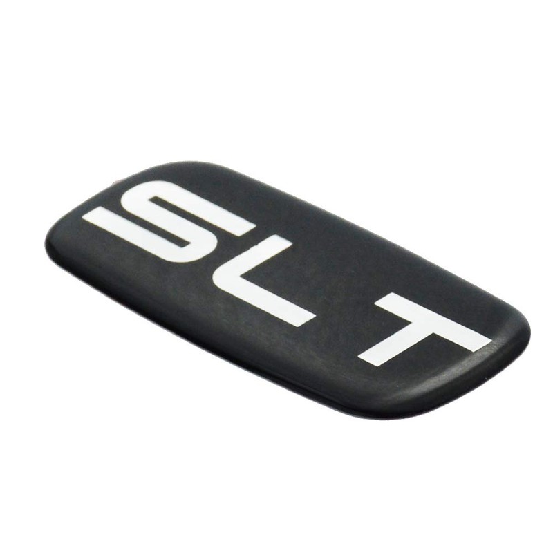 Pair Set SLT Cab Emblem 3D Badge Nameplate Letter Logo