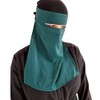 Hijab Niqab Face Veil Jilbab Abaya Khimar Headscarf One-Piece Islamic