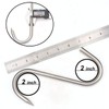 HONSHEN Meat Hook, 10mm 8Inch Heavy Duty S-Hooks Stainless Steel