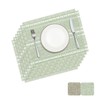 Privalace 18'' x 12'', Cotton Linen Placemats Set of 6