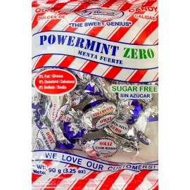 Hard Candy 4-Pack Diana Power Mints Zero SUGAR-FREE - 3.25 oz.