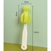 6 Pcs Sponge Nipple Bottle Brushes Pacifier Sponge Cleaning Small