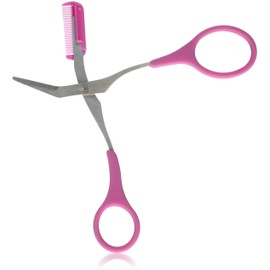 Bath Accessories Brow Grooming Scissor, Pink