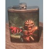 Iron Maiden: Collage #2 custom made 8 oz flask NEW