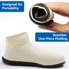 BIFOGOGE Waterproof Shoe Covers Reusable Foldable Non-Slip Rain Shoe Covers