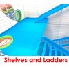 Mcage 5-Tiers Large Twin Tower Hamsters Habitat Rodent Gerbils Mouse
