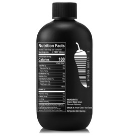 Trees Knees Spicy Maple, Organic Maple Syrup Infused with Habanero Peppers, 11.5 Ounce Bottle, Vegan, Gluten Free, Paleo-friendly, Grade-A, Great Food Gifts or Food Gift Basket