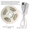 RUICHEN Silver Wire 66 Ft 200 LED USB Fairy String