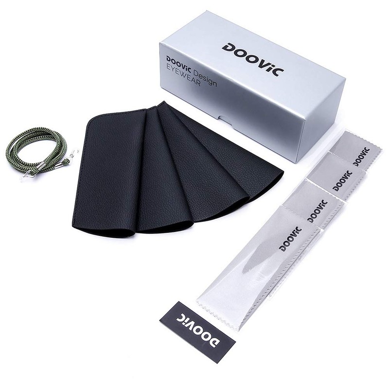 DOOViC 4 Pack Computer Reading Glasses Blue Light Blocking Anti