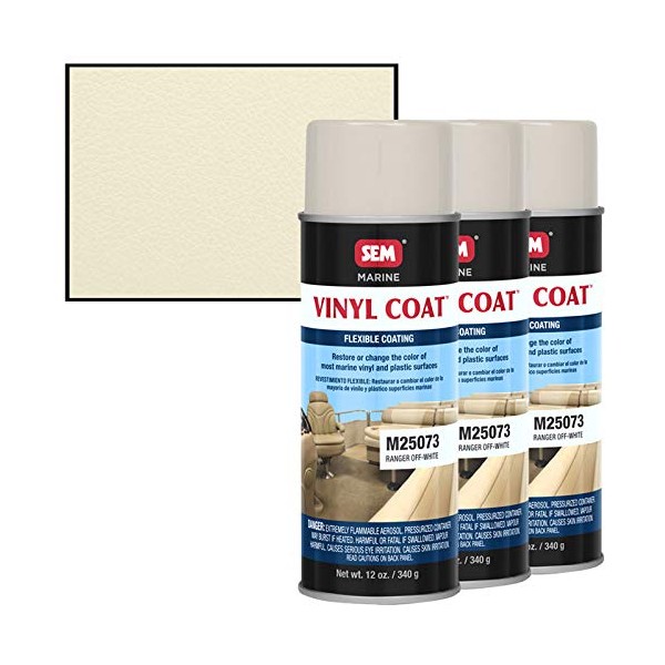 SEM M25073, Ranger Off White, Marine Vinyl Paint