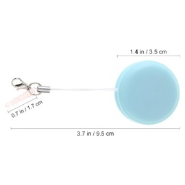 Walquicks Limpiador de Pantalla de Teléfono Macaron, Reutilizable, Limpiador de Pantalla Táctil con Llavero, para Teléfonos, Computadoras, Gafas(8PCS)