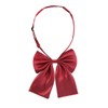 Allegra K Women's Pre-Tied Bowknot Solid Color Uniform Cosplay Adjustable