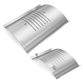 Flame Broiler Kit for Pit Boss Platinum KC Combo Charleston 1020 Combo Series Grill,Heat Diffuser Compatible with Pit Boss Replacement Parts PB1285KC/PB1020NX,Includes Main Plate and Slide Cover