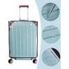 PVC Travel Suitcase Cover Protectors, Suitcase Cover Protector, Washable Suitcase