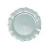 DecorLine Pearl Turquoise Plate - 7.5" | Scallop Collection, Small