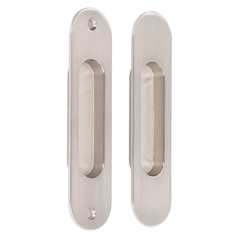 Sliding Door Handles Set Smoothing Surfaces Aluminum Alloy Closet Door