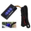 Motorcycle Tachometer DC 12V Ultra Thin LCD Waterproof Backlight for