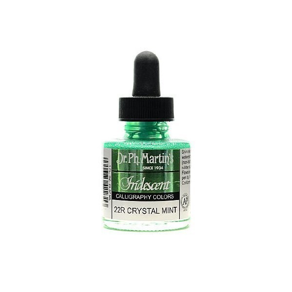 Dr. Ph. Martin's Iridescent Calligraphy Color (22R) Ink Bottle, 1.0