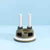 HOROW Gold Flush Button for HWMT-8733 & T0338W Toilet Series,